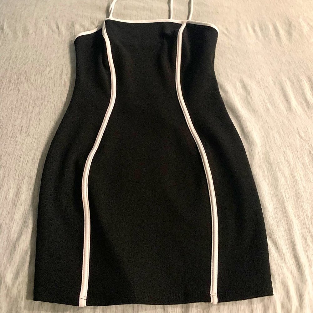 XS Womans black mini dress